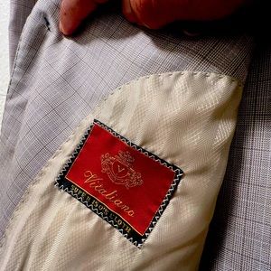 Men’s checkered suit only worn twice.